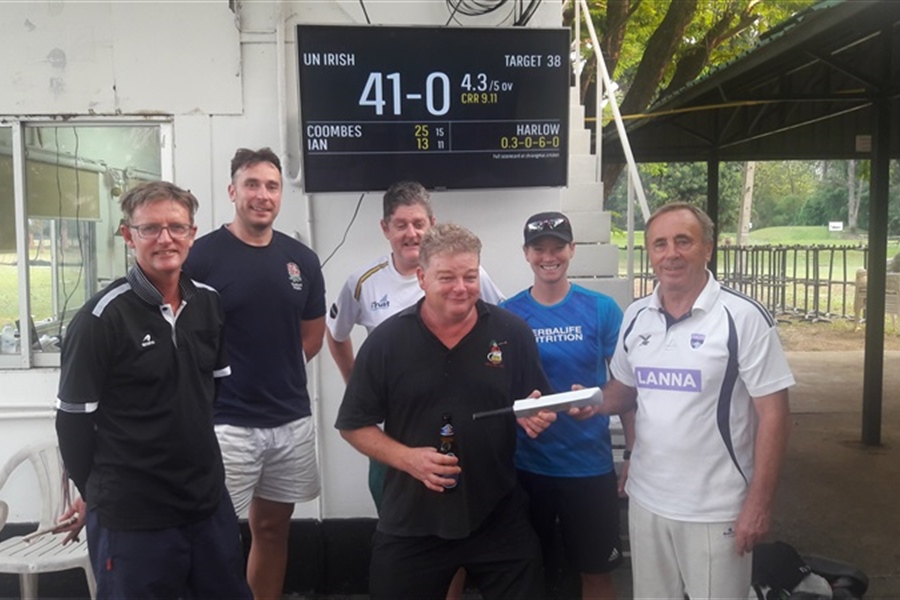 UN Irish Pub claim the Monaghan Bat to provide a fitting finale to the Sixes warm-up